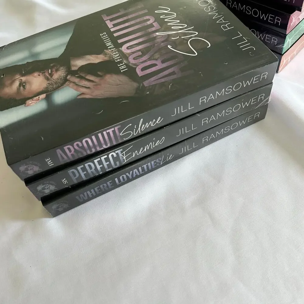 The Five Families Jill Ramsower Spicy Dark Mafia Romance Books 1-6 & Loyalties